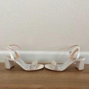 Badgley Mischka Clara Embellished Sandal